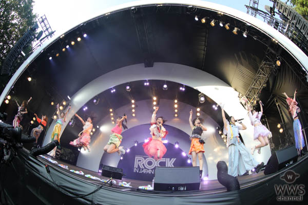 【ライブレポート】アンジュルムがタオルを振り回す『夏将軍』で2日目のSOUND OF FORESTに登場！！＜ROCK IN JAPAN FESTIVAL 2019＞