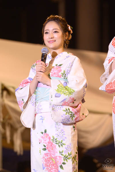 三吉彩花、chayが花火の余韻を残すステージで花火のエピソードを語る！＜2019 神宮外苑花火大会＞