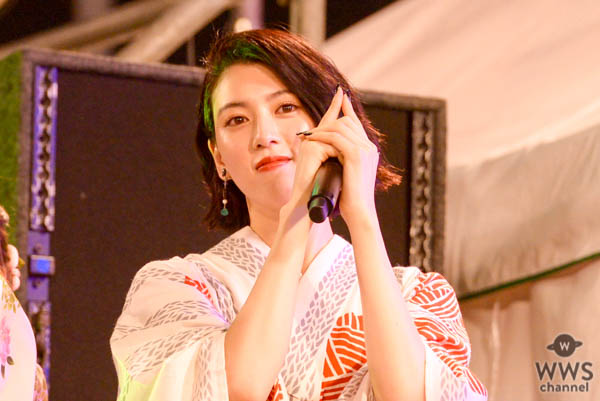 三吉彩花、chayが花火の余韻を残すステージで花火のエピソードを語る！＜2019 神宮外苑花火大会＞