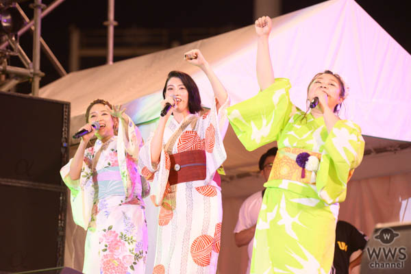 三吉彩花、chayが花火の余韻を残すステージで花火のエピソードを語る！＜2019 神宮外苑花火大会＞