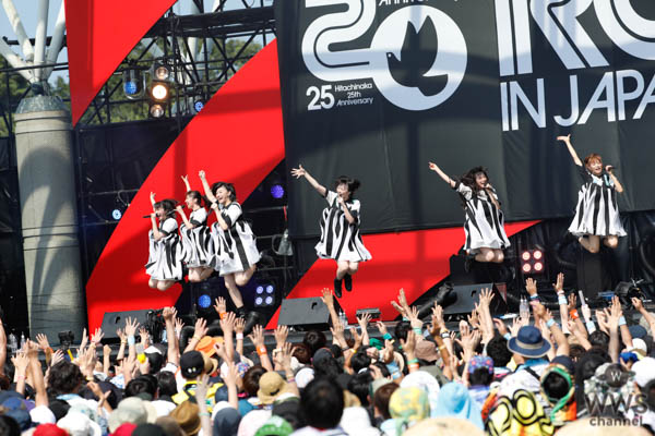 【ライブレポート】私立恵比寿中学が結成10周年の記念日となる日に、満を持してLAKE STAGEでパフォーマンス！＜ROCK IN JAPAN FESTIVAL 2019＞
