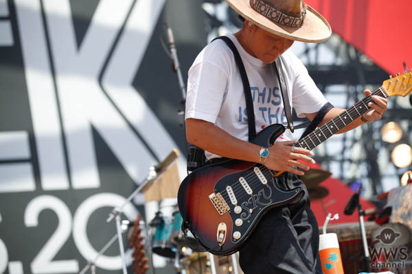 【ライブレポート】平井 大がメロウなサウンドでLAKE STAGEを魅了する！＜ROCK IN JAPAN FESTIVAL 2019＞