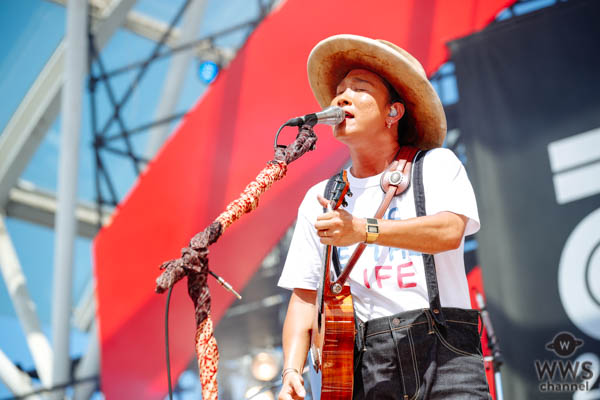 【ライブレポート】平井 大がメロウなサウンドでLAKE STAGEを魅了する！＜ROCK IN JAPAN FESTIVAL 2019＞