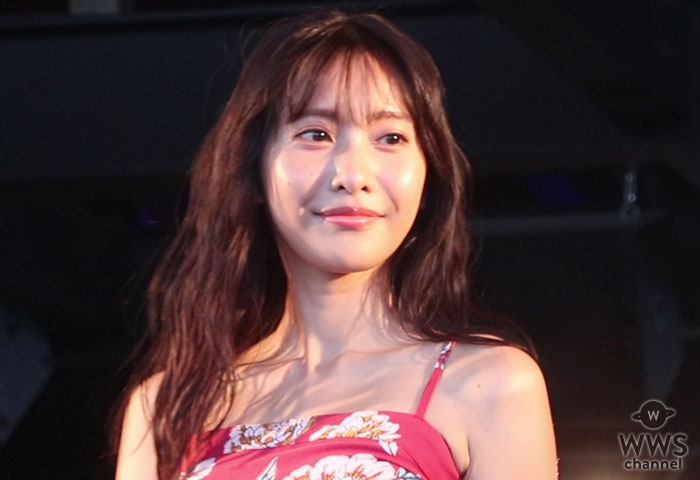 【動画】佐野ひなこが花柄のキャミソールでランウェイに登場！＜TGC BEACH 2019＞