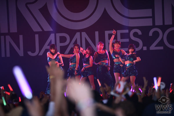 【ライブレポート】Juice=Juiceが「ROCK IN JAPAN FESTIVAL 2019」に初出演！ブルーのスパンコールのドレスで夏フェスの空気をガラリと変える！＜ROCK IN JAPAN FESTIVAL 2019＞