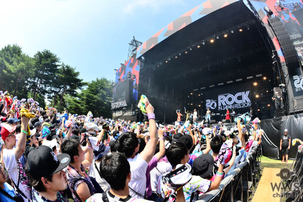 【ライブレポート】Little Glee Monster（リトグリ)が青空の下、圧倒的なハーモニーで奏でる！＜ROCK IN JAPAN FESTIVAL 2019＞