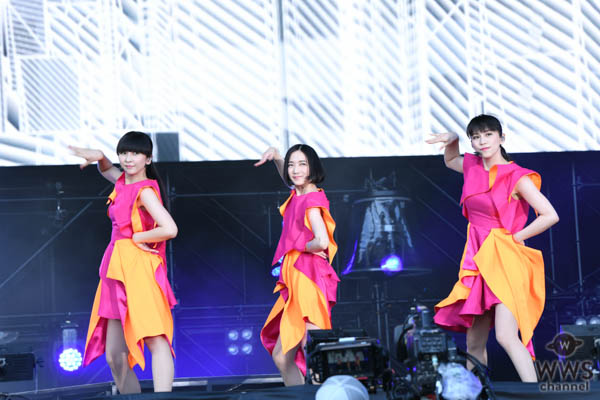 【ライブレポート】PerfumeがキレのあるパフォーマンスでGRASS STAGEを魅了！＜ROCK IN JAPAN FESTIVAL 2019＞