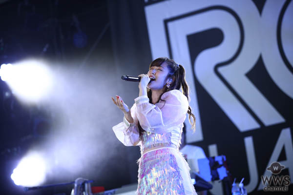 【ライブレポート】鈴木愛理がソロ曲に加え℃-ute、Bouno!時代の楽曲も披露！＜ROCK IN JAPAN FESTIVAL 2019＞