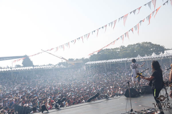 【ライブレポート】山本彩が念願の夏フェス初出演に歓喜！新曲『棘』を初パフォーマンス！＜ROCK IN JAPAN FESTIVAL 2019＞