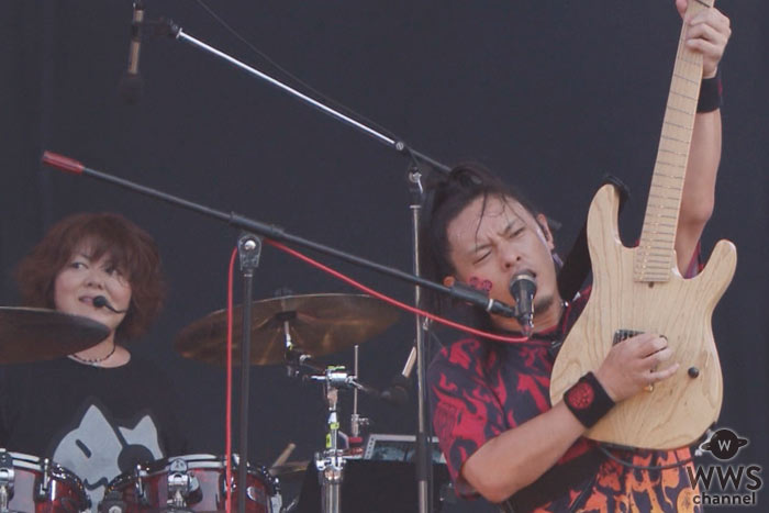 【動画】打首獄門同好会が迫力のロックサウンドでオーディエンスを圧倒！＜ROCK IN JAPAN FESTIVAL 2019＞