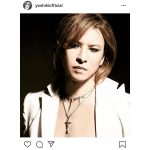 X JAPAN YOSHIKI、インスタで「X」と投稿！原点回帰の美しさでファンを魅了