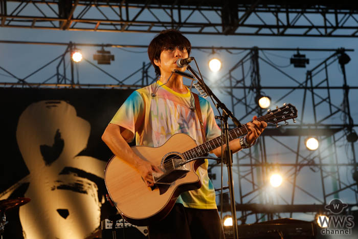 高橋優、主催フェスで1日目のトリ飾る！全員で『明日はきっといい日になる』熱唱 ＜秋田CARAVAN MUSIC FES 2019＞