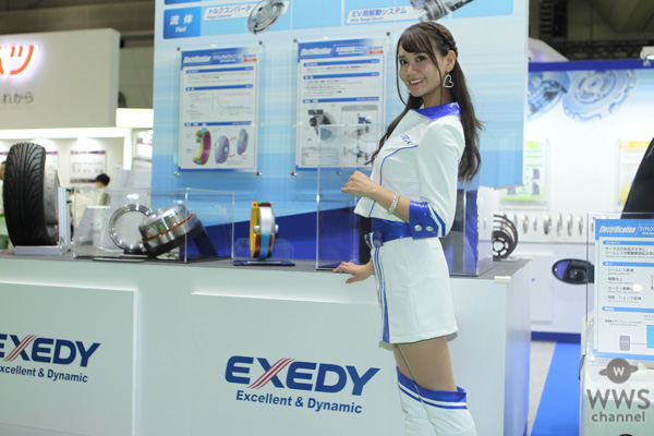 【東京モーターショー2019】安藤まい、村上楓、美しすぎるコンパニオンがEXEDY(エクセディ)ブースを盛り上げる！