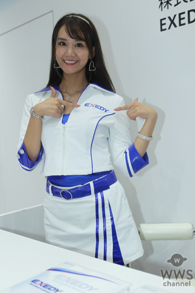 【東京モーターショー2019】安藤まい、村上楓、美しすぎるコンパニオンがEXEDY(エクセディ)ブースを盛り上げる！