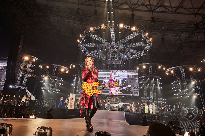 【ライブレポート】 X JAPAN・YOSHIKIの元に最強の無敵バンドが大集結！hideに美しい音色で「HURRY GO ROUND」を届ける！〈テレビ朝日ドリームフェスティバル2019〉