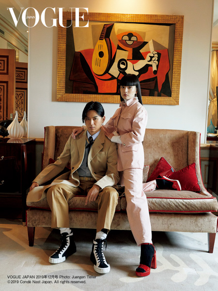 松田翔太・秋元梢が『VOGUE JAPAN』の表紙に登場！ ミラノで夫婦初のスペシャルシューティング・独占インタビュー。