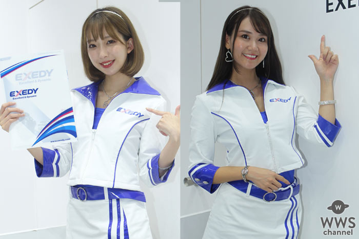 【東京モーターショー2019】安藤まい、村上楓、美しすぎるコンパニオンがEXEDY(エクセディ)ブースを盛り上げる！