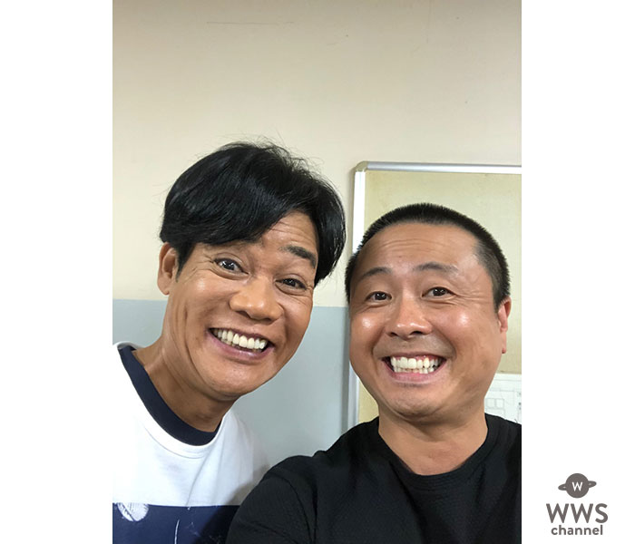 次長課長･河本準一、ネプチューン名倉潤との“全力笑顔のWじゅん”写真にファン反響！