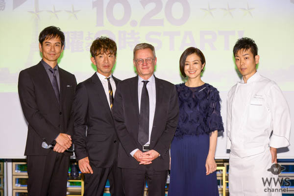 木村拓哉、『グランメゾン東京』プレミアム試写会で料理学生にエール「夢を諦めずにみなさんで掴んでほしい」