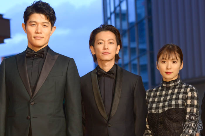 佐藤健、鈴木亮平、松岡茉優が「第32回東京国際映画祭」レッドカーペットに登場！