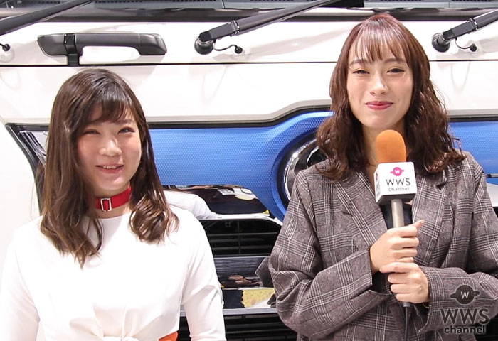 【動画】岡島彩花が「東京モーターショー2019」日野自動車ブースをレポート