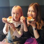 【写真特集】つぼみ大革命・ 吉岡久美子、杉山優華が銀座で食レポに挑戦！GICROS GINZA GEMSがオープン！