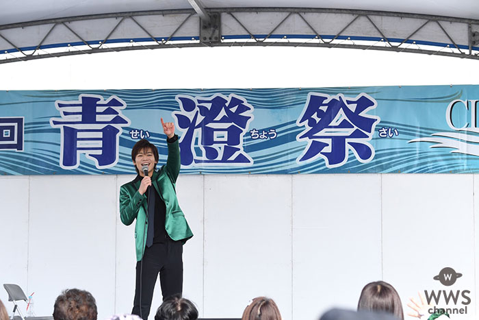 新浜レオン、学園祭LIVEにも挑戦！尾崎豊の名曲「I LOVE YOU」披露に 会場はうっとり...！！