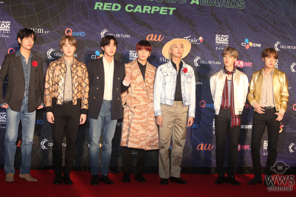 【写真特集】BTSが2019 MAMA(Mnet Asian Music Awards)レッドカーペットに登場！