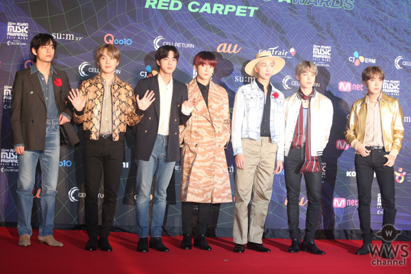 【写真特集】BTSが2019 MAMA(Mnet Asian Music Awards)レッドカーペットに登場！