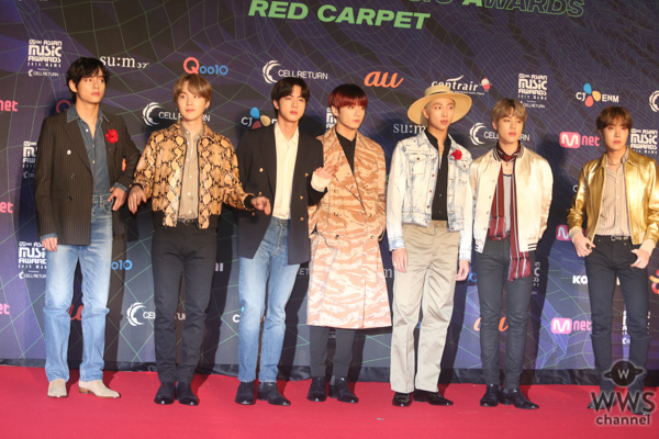 【写真特集】BTSが2019 MAMA(Mnet Asian Music Awards)レッドカーペットに登場！