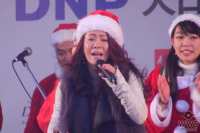 【動画】大黒摩季、サンタ衣装の小学生とクリスマスソングを熱唱！＜東京グレートサンタラン2019＞