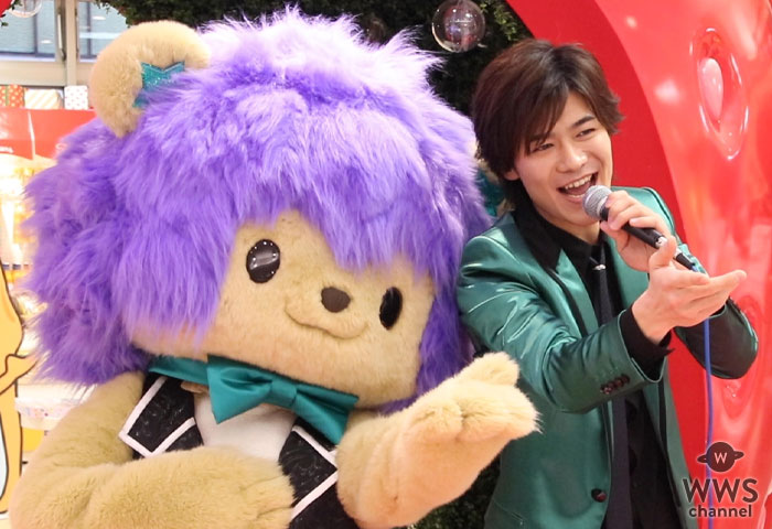 【動画】新浜レオン、サンリオ『れおすけ』と初共演で『離さない 離さない』を披露