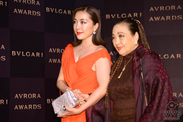 平原綾香が「ブルガリアウローラ アワード」のフォトコールに登場！＜BVLGARI AVRORA AWARDS 2019＞