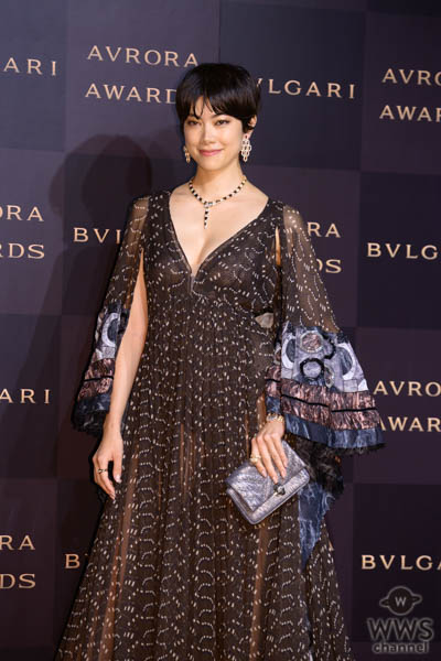 森星が「ブルガリアウローラ アワード」のフォトコールに登場！＜BVLGARI AVRORA AWARDS 2019＞