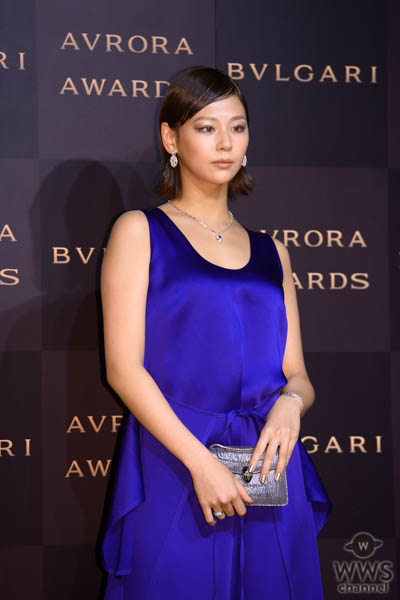 西内まりやが「ブルガリアウローラ アワード」のフォトコールに登場！＜BVLGARI AVRORA AWARDS 2019＞