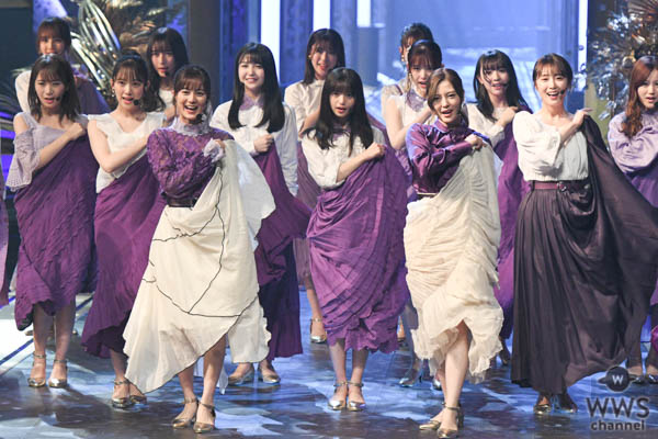 乃木坂46がレコ大に登場！クラップで「Sing Out!」を盛り上げる！＜第61回 輝く！日本レコード大賞＞