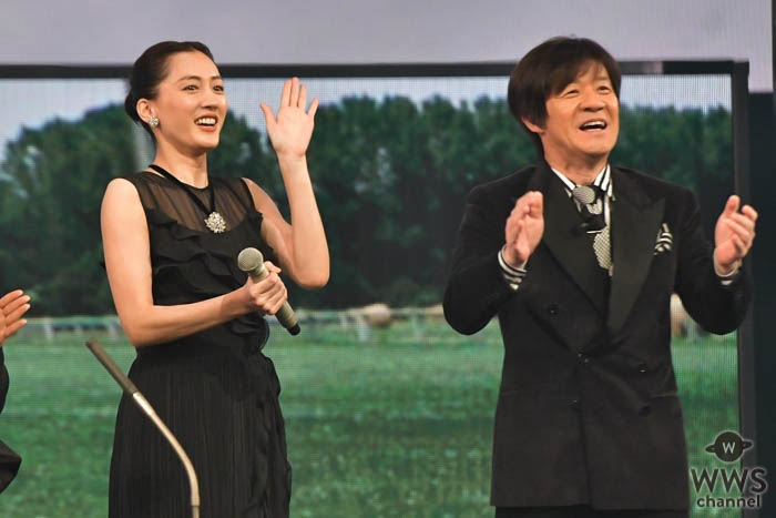 櫻井翔、綾瀬はるか、内村光良、NHK紅白本番へ向けてステージでリハーサルに臨む＜第70回NHK紅白歌合戦＞