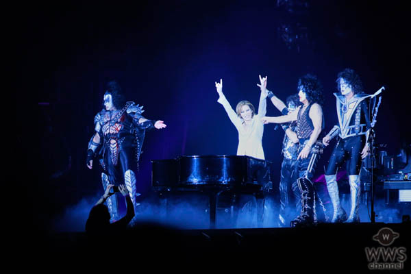 X JAPAN YOSHIKI、KISSの東京ドーム公演にサプライズ出演！自身の「人生を変えたバンド」と夢の共演