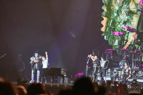 X JAPAN YOSHIKI、KISSの東京ドーム公演にサプライズ出演！自身の「人生を変えたバンド」と夢の共演