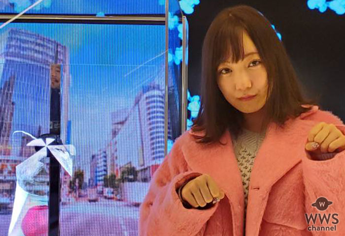 【動画】YouTuberタレント・京佳が東急プラザ渋谷でデジタル・ハチ公に感激！