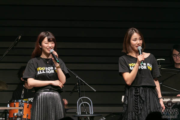 吉川友、ワンマンライブでぱいぱいでか美とラップで地元の情景を歌った新曲「都会のオンナ」を初披露！