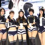 藤井マリー、香月わかな、浅香ななみらがヘソ出しパンツスタイルで撮影会！＜東京オートサロン2020＞