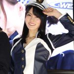 藤井マリー、香月わかな、浅香ななみらがヘソ出しパンツスタイルで撮影会！＜東京オートサロン2020＞