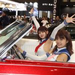 【動画】FORGIATO JAPANブースでストリート系美女＆クラシックカーをサーキットクイーン・朝陽唯、萩ゆりのがレポート！＜東京オートサロン2020＞