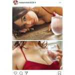 平嶋夏海の美バストが映える“親近感ボディ”に悩殺！「肉感」「サイコーです」