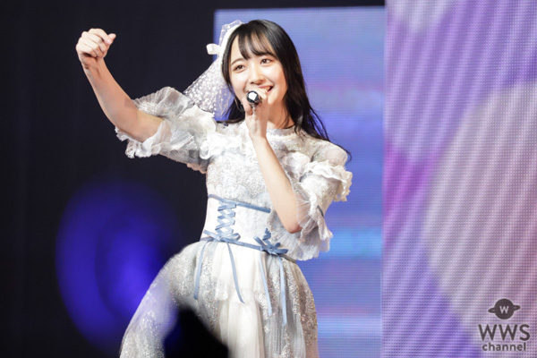 STU48 石田千穂のソロコン開幕！観客全員お面を着用の演出に「めちゃめちゃ安心しました」＜石田千穂ソロコンサート＞