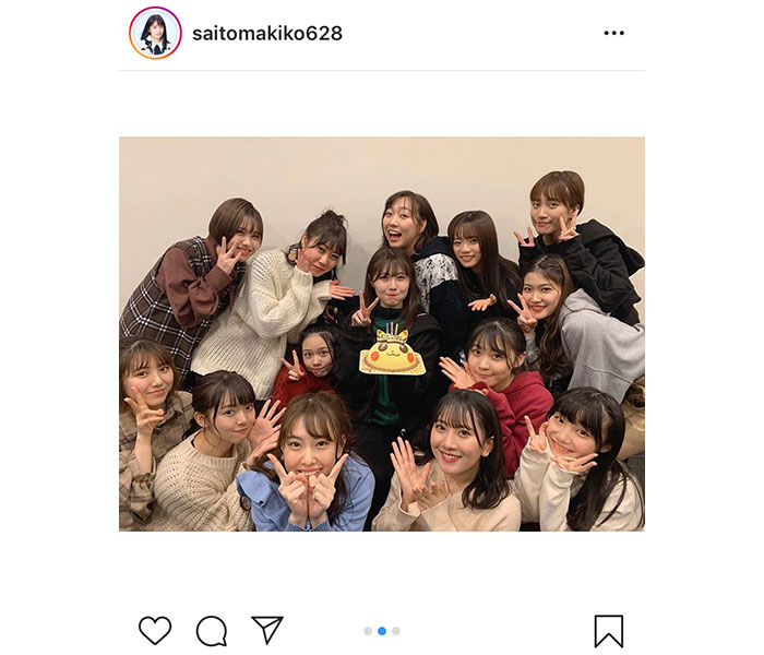 SKE48、新年最初の公演は谷真理佳の生誕祭！終演後にはチームEで新年会も