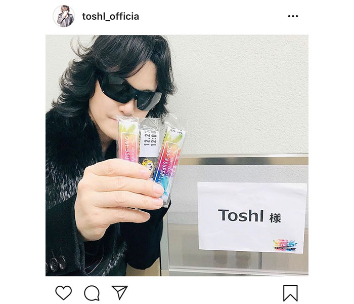 Toshl、1月31日放送の「Mステ」に出演決定！「一緒に楽しもうゼ！」