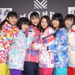 CROWN POP、渋谷の屋上で雪が降る中サードシングル「真っ白片思い」を披露！！