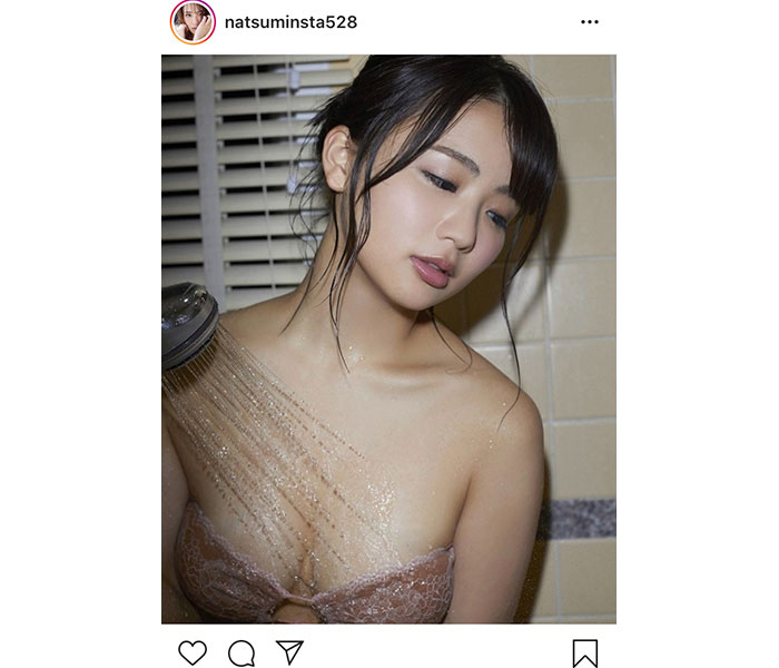平嶋夏海が艶やかなシャワーシーン公開に「セクシー」「美しい」